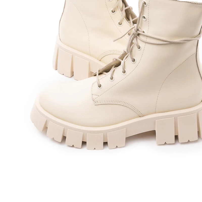 Shanghai Beige Leather