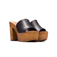 Izabella Black Leather