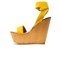 Shams Yellow Suede