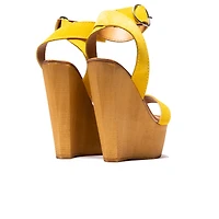 Shams Yellow Suede