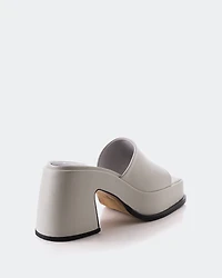 Simos Off White Leather