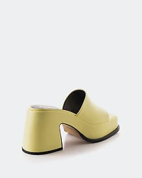 Simos Lime Leather