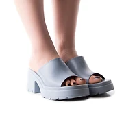 Reagan Light Blue Leather