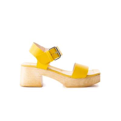 Marion Mustard Leather