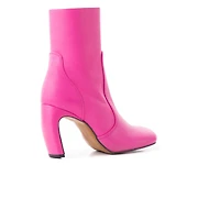 Baden Fuschia Leather