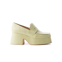 Godiva Light Green Leather