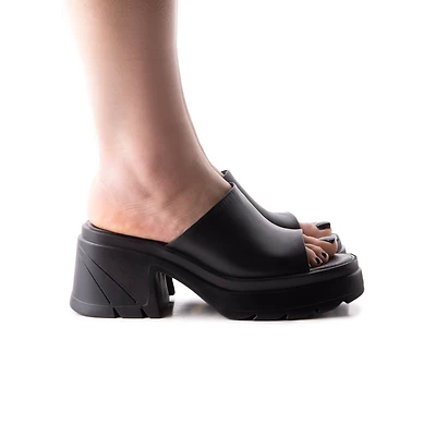 Reagan Black Leather