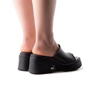 Reagan Black Leather