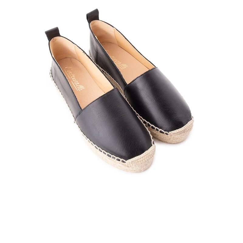Passos Black Leather