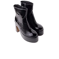 Daze Black Leather