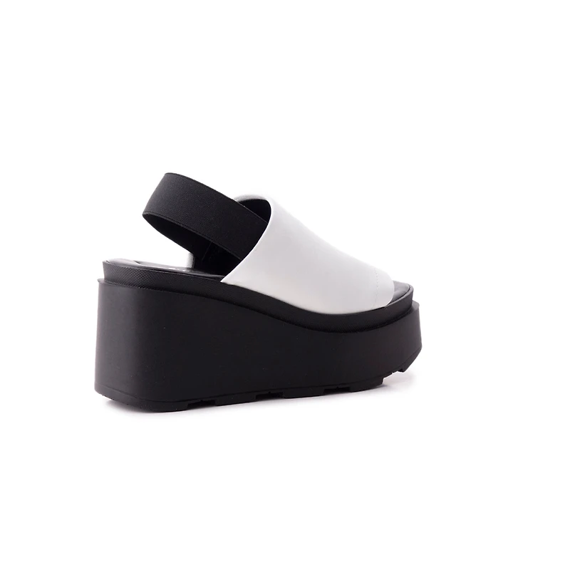 Shin White Leather