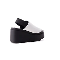 Shin White Leather