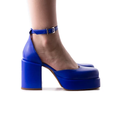 Cambridge Royal Blue Leather