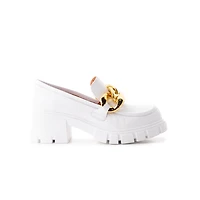 Copenhagen White Leather