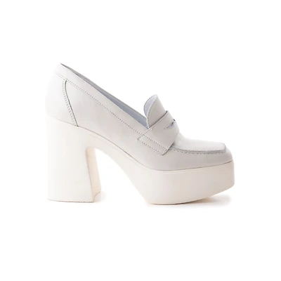 Randazzo White Leather