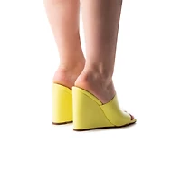 Minerva Yellow Leather