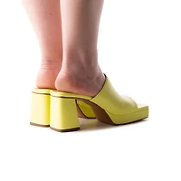 Nomia Yellow Leather