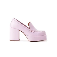 Soria Lilac Leather