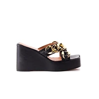 Cancun Black Leather