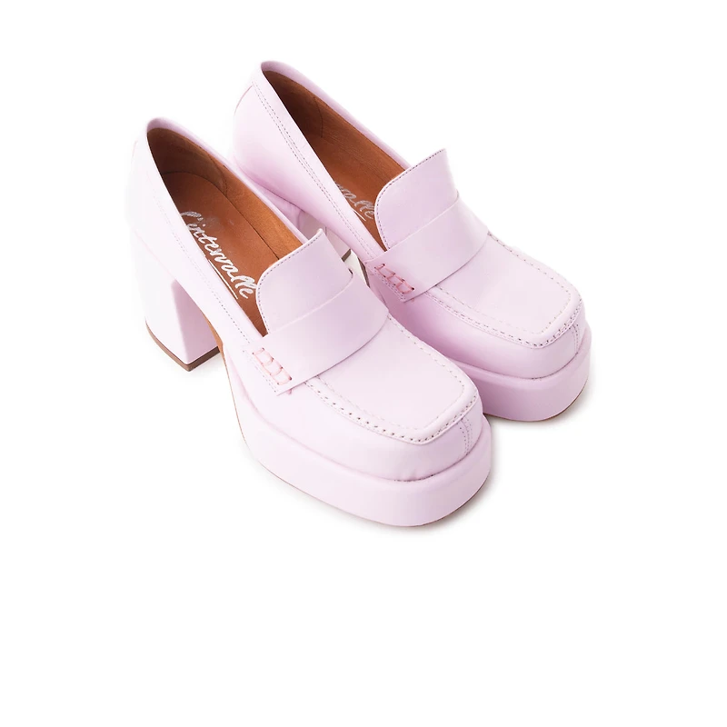 Soria Lilac Leather