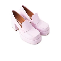 Soria Lilac Leather