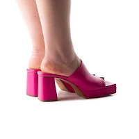 Nomia Fuschia Leather