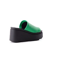 Bunny Green Leather