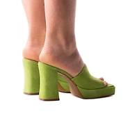 Morelia Green Suede