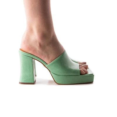 Morelia Green Leather