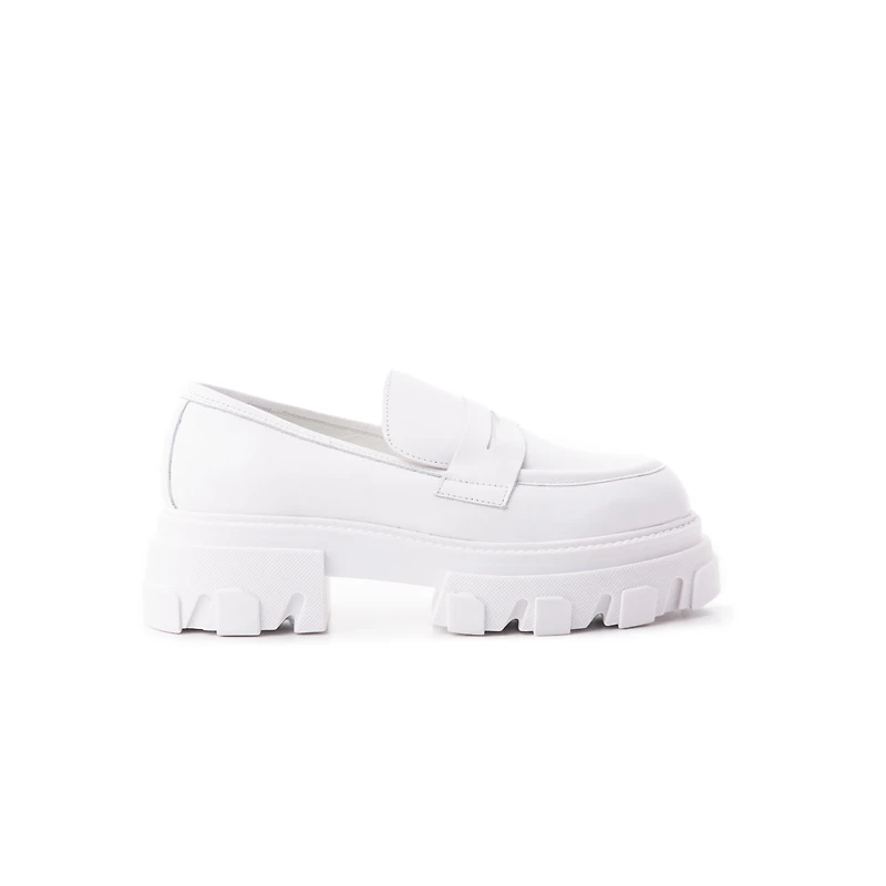 Tahara White Leather