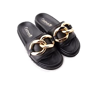 Conquista Black Leather