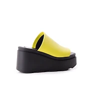 Bunny Yellow Leather
