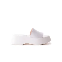 Chino White Leather
