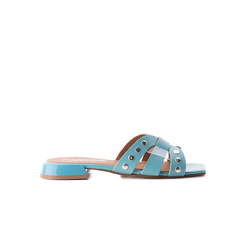 Corso Blue Leather