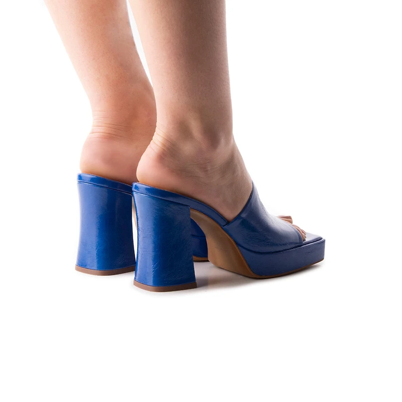 Morelia Dark Blue Leather