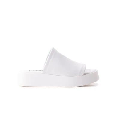 Dumpling White Leather
