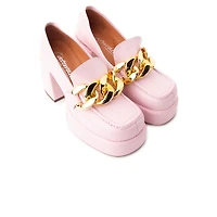 Riga Light Pink Leather