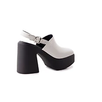 Sabazia Off White Leather