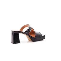 Saltillo Black Leather