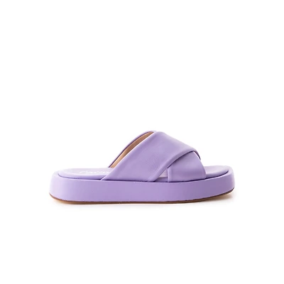 Oda Light Purple Leather