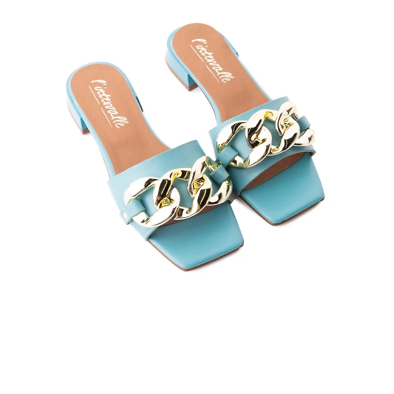 Impiriali Blue Leather