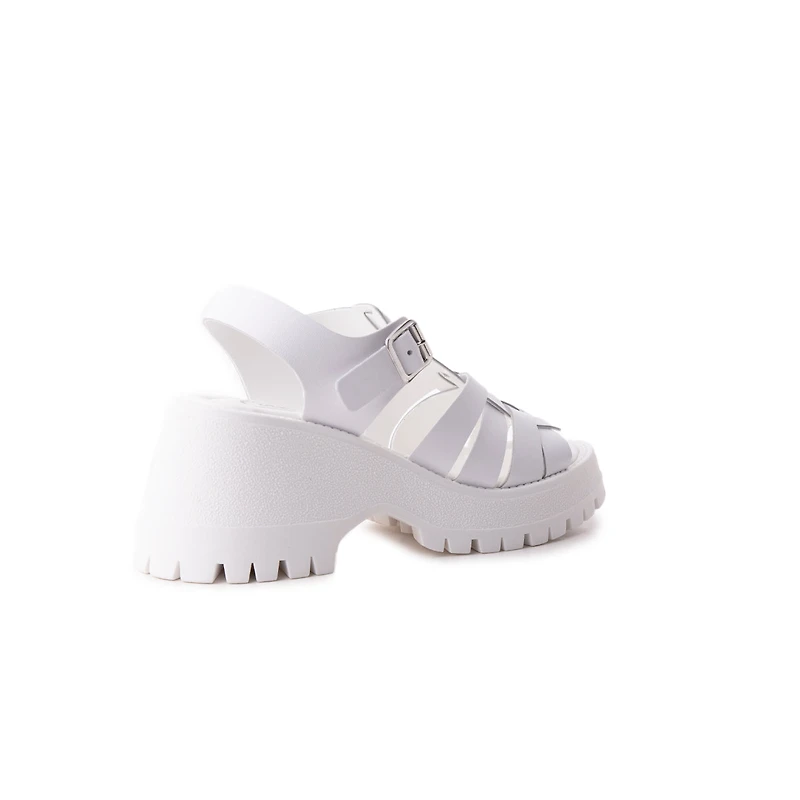 Capranica White Leather