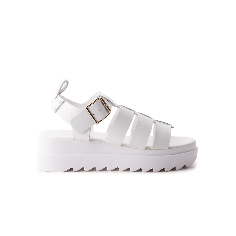 Ponza White Leather
