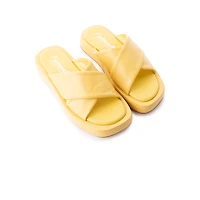 Oda Yellow Leather
