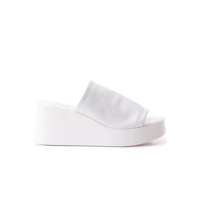 Tresor White Leather