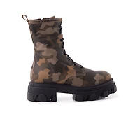 Fukoka Green Military Leather