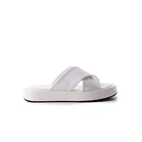 Oda White Leather