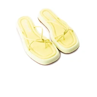 Kasiani Yellow Leather