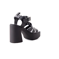 Bracciano Black Leather