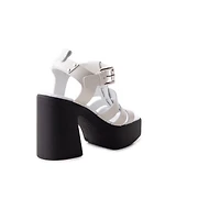 Bracciano Off White Leather